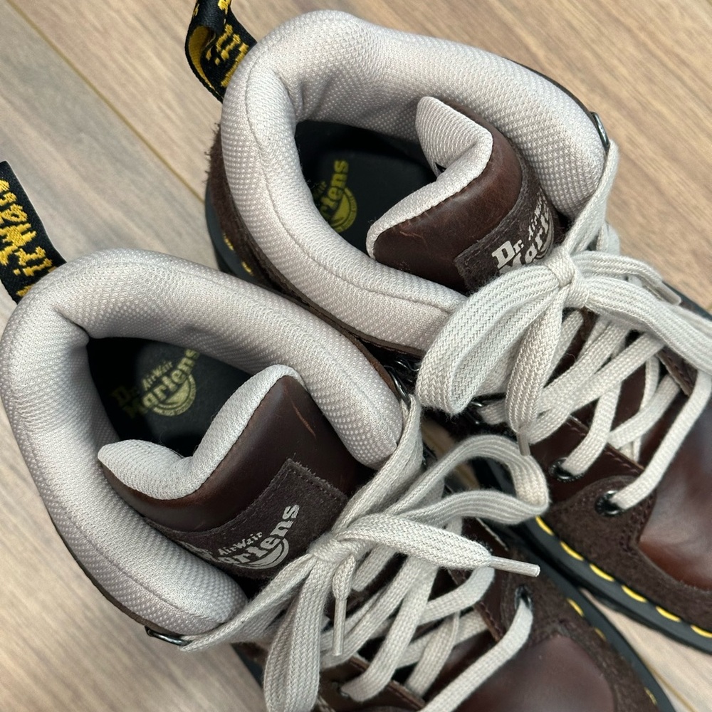 Dr. Martens Zuma Hiker Leather & Suede Hiker Style Boots in Brown Size 8 - Picture 11 of 13